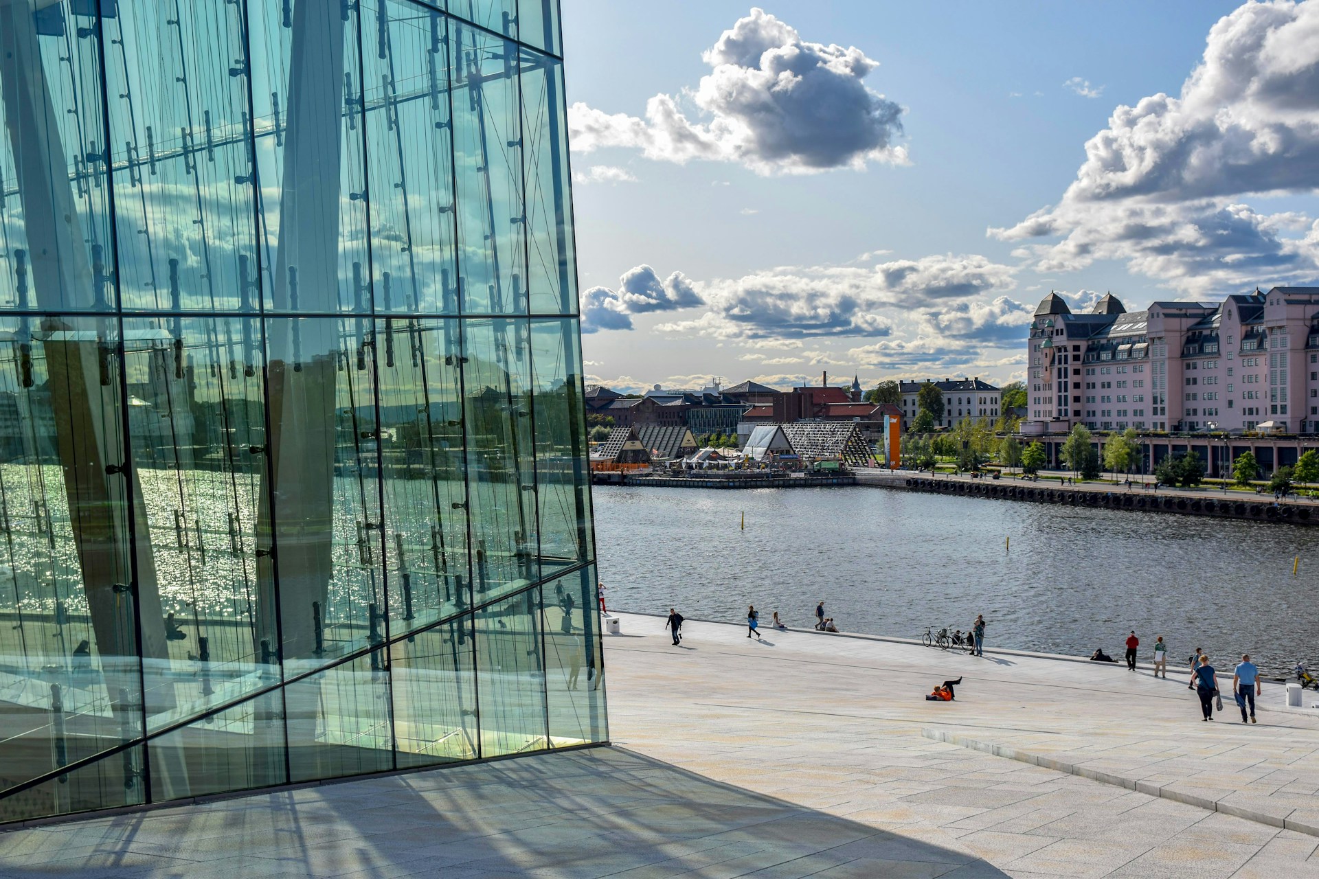 Sommerstemning i Oslo